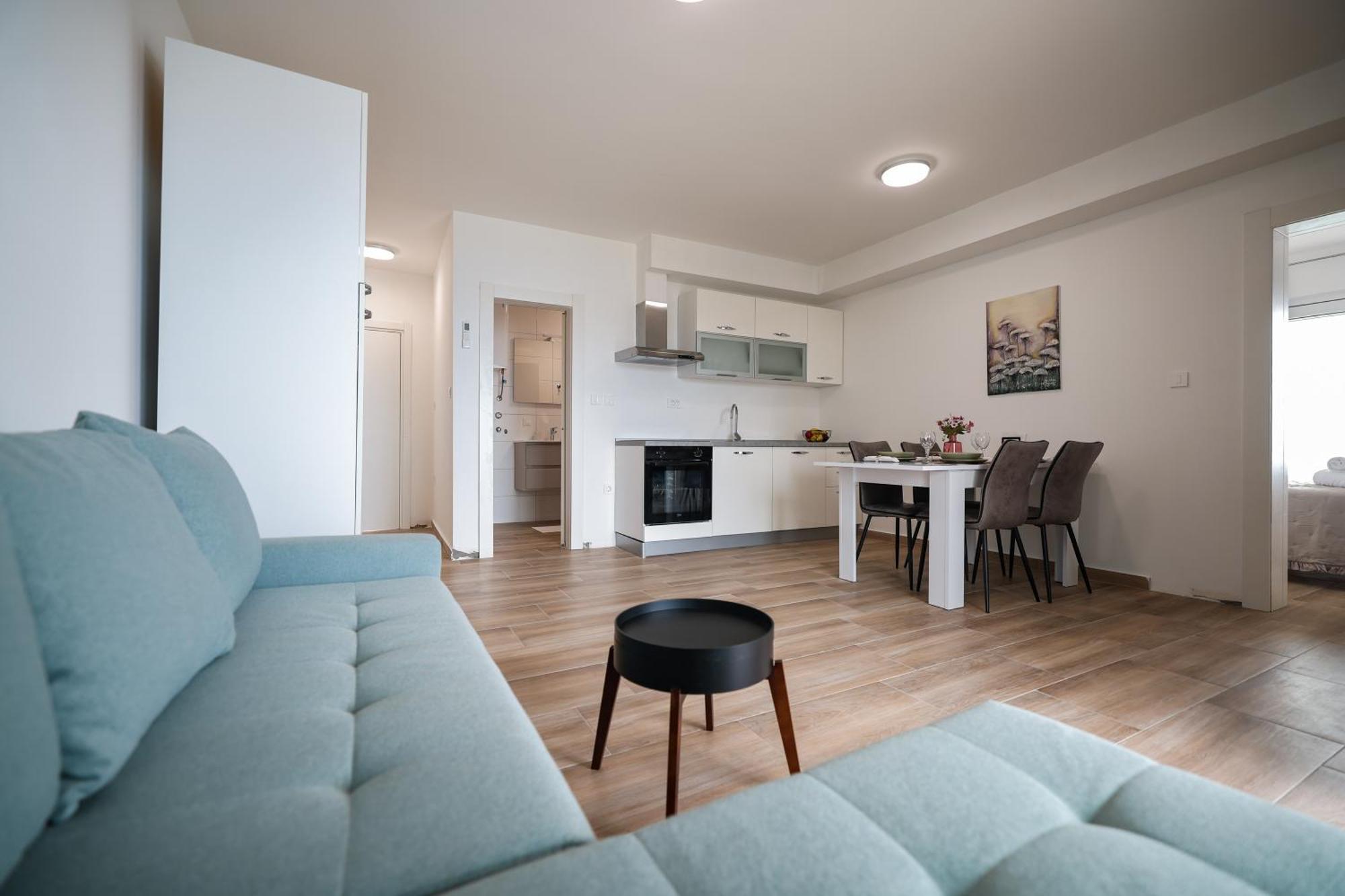 Beachfront Apartments Tic With Seaview Miletici Exteriör bild