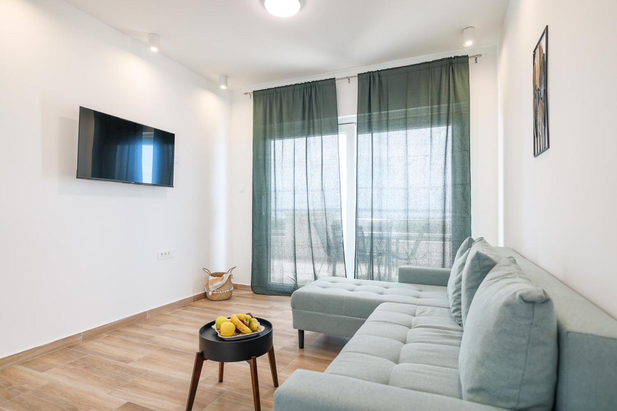 Beachfront Apartments Tic With Seaview Miletici Exteriör bild