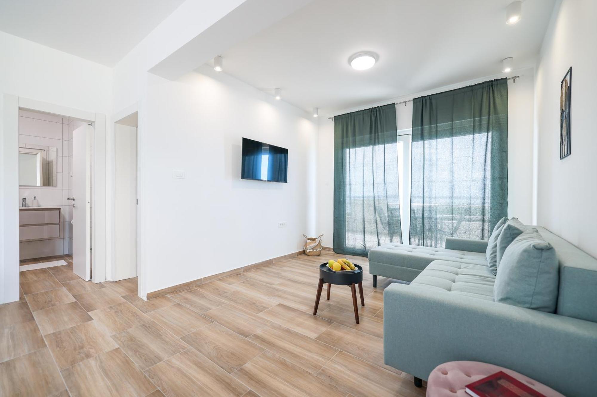Beachfront Apartments Tic With Seaview Miletici Exteriör bild
