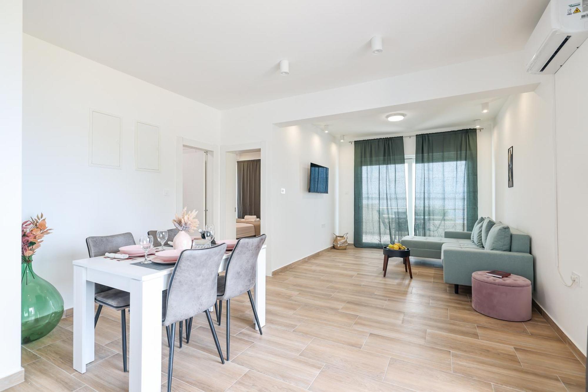 Beachfront Apartments Tic With Seaview Miletici Exteriör bild